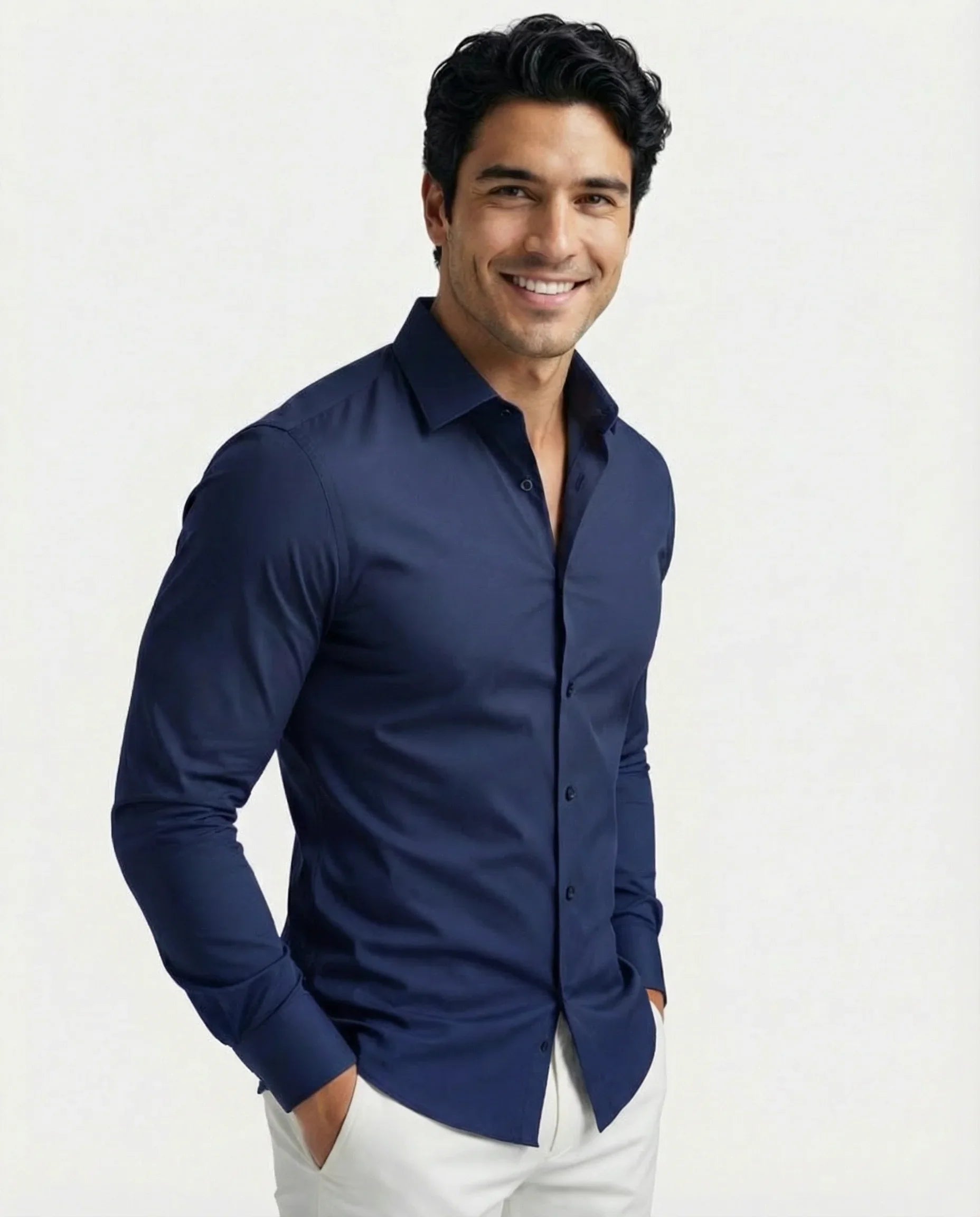 AceForm™ Shirt — Own Every Room with All-Day Crisp Confidence and Cool Comfort