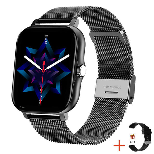Slim Fitness Tracker Watch for Women – Smart Heart Rate, Sleep & Call Notifications