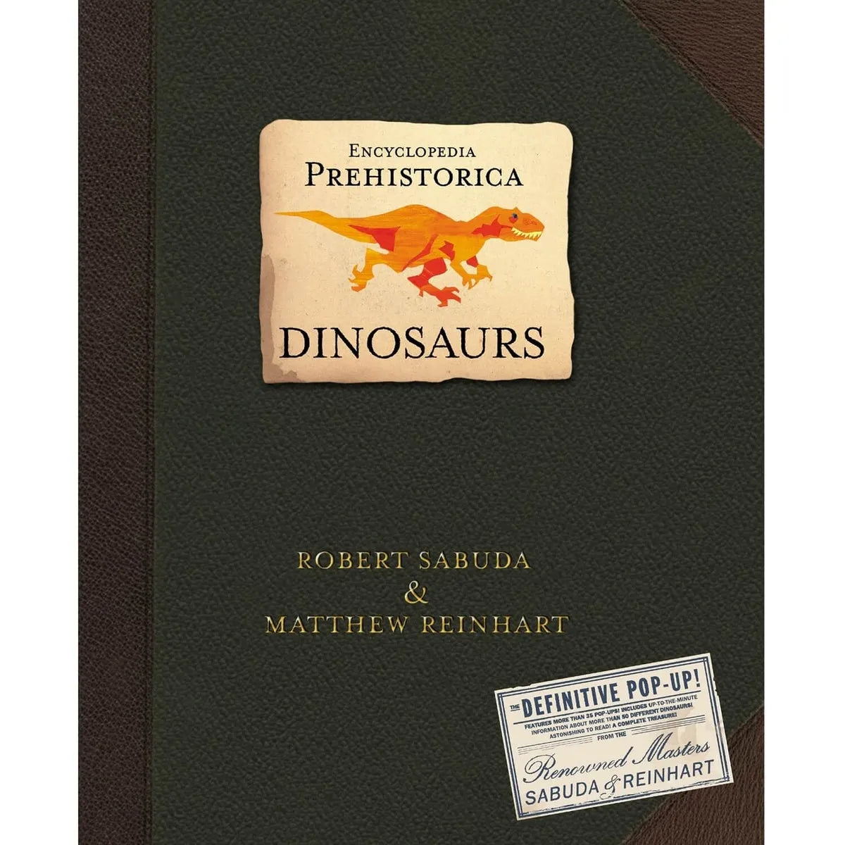 Hardcover 3D Dinosaur Book Featuring Sea Creatures and Learning Facts