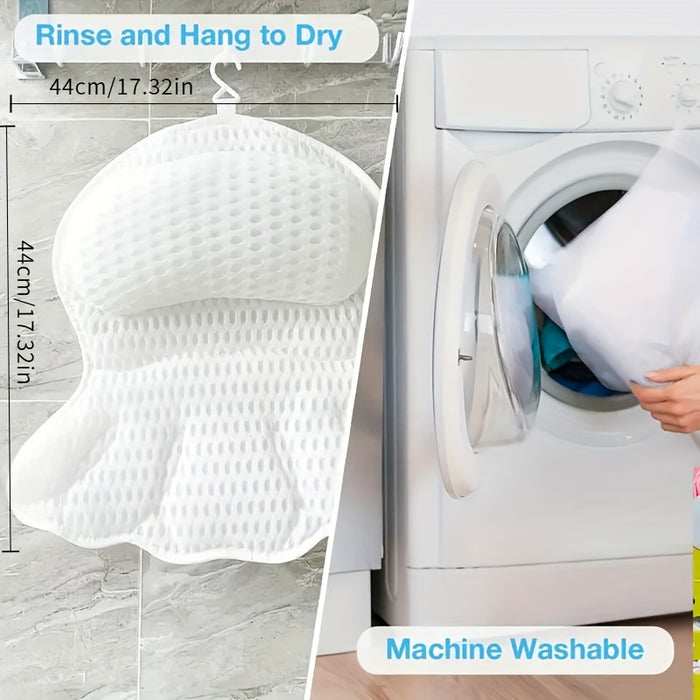 Neck Support Bath Pillow – Ergonomic Design for Comfort