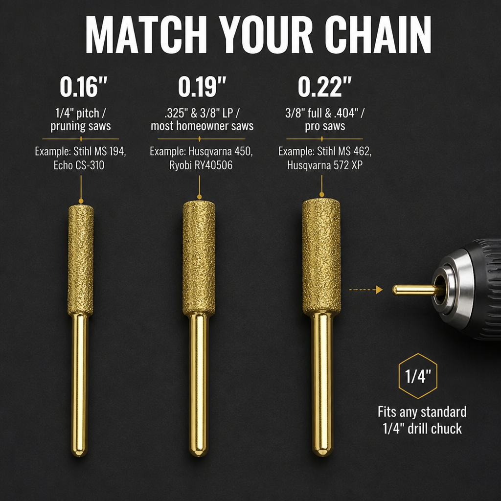 EdgePulse™ — Hone Any Chainsaw in 60 Seconds Directly on the Bar
