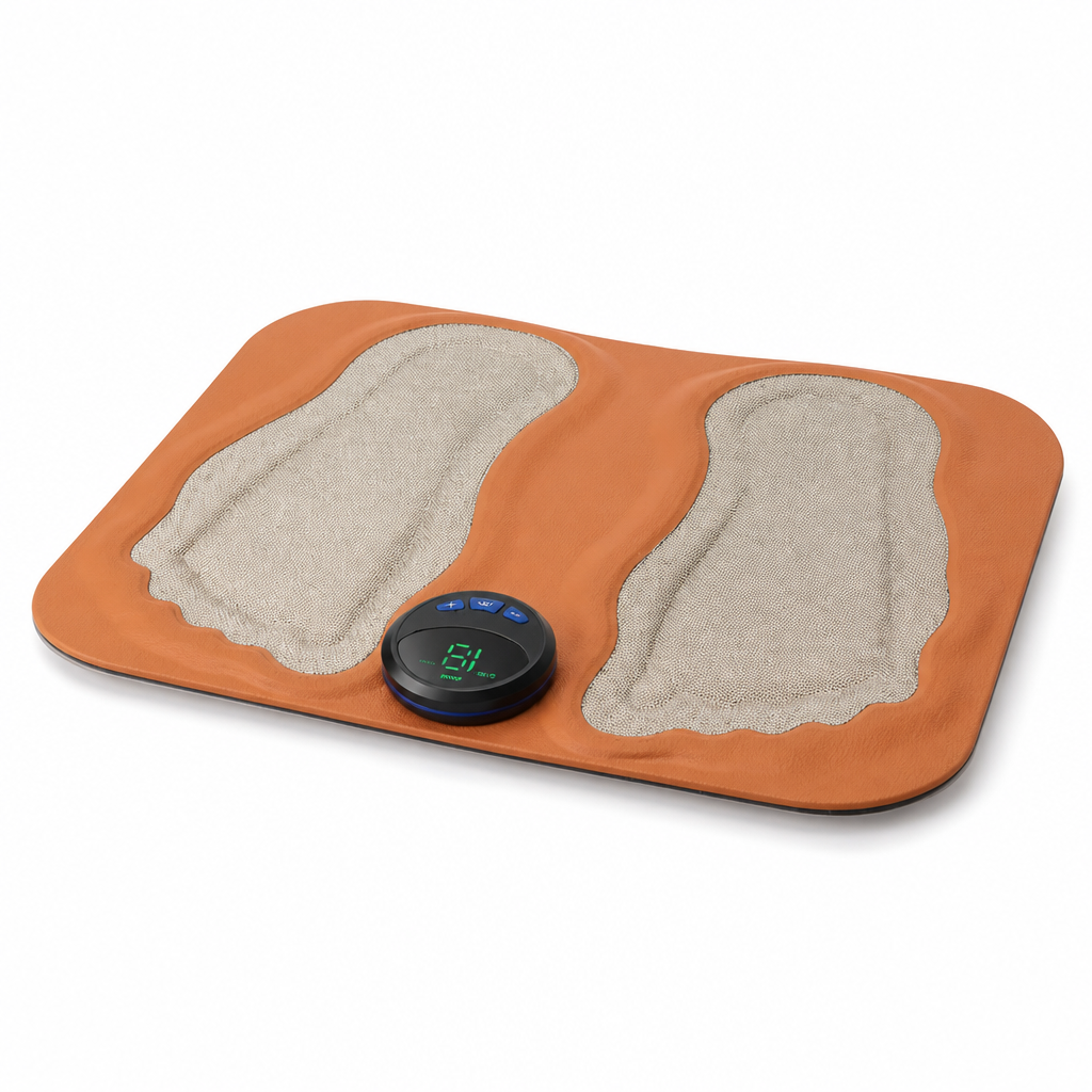 Low-Profile Foldable EMS Foot Stimulation Mat (USB Rechargeable)