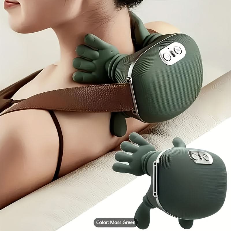 8-Claw Portable Deep Tissue Massager for Neck and Body Relief