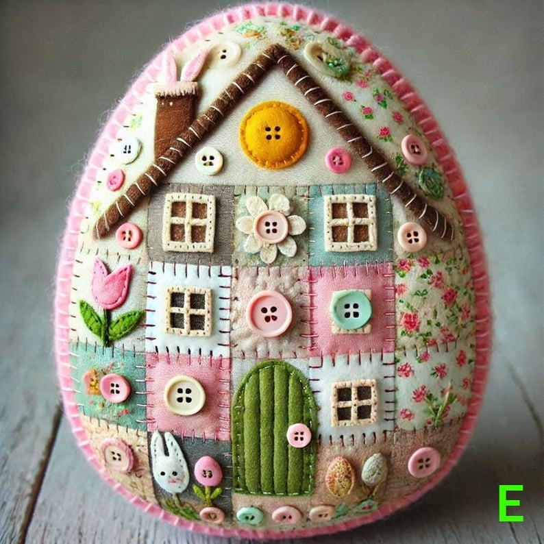 CozyNest™ Egg Cottage — Craft Heartwarming Memories That Brighten Every Easter Celebration