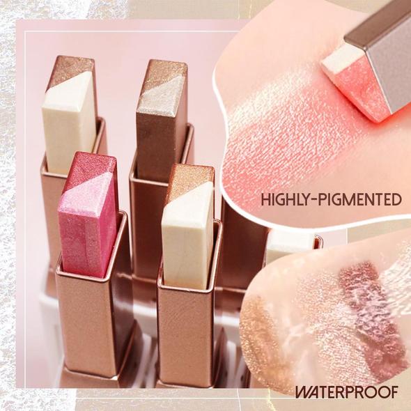 PrismAura™ Glitter Gradient Eyeshadow Stick — Turn Every Glance into Captivating, All-Day Radiance