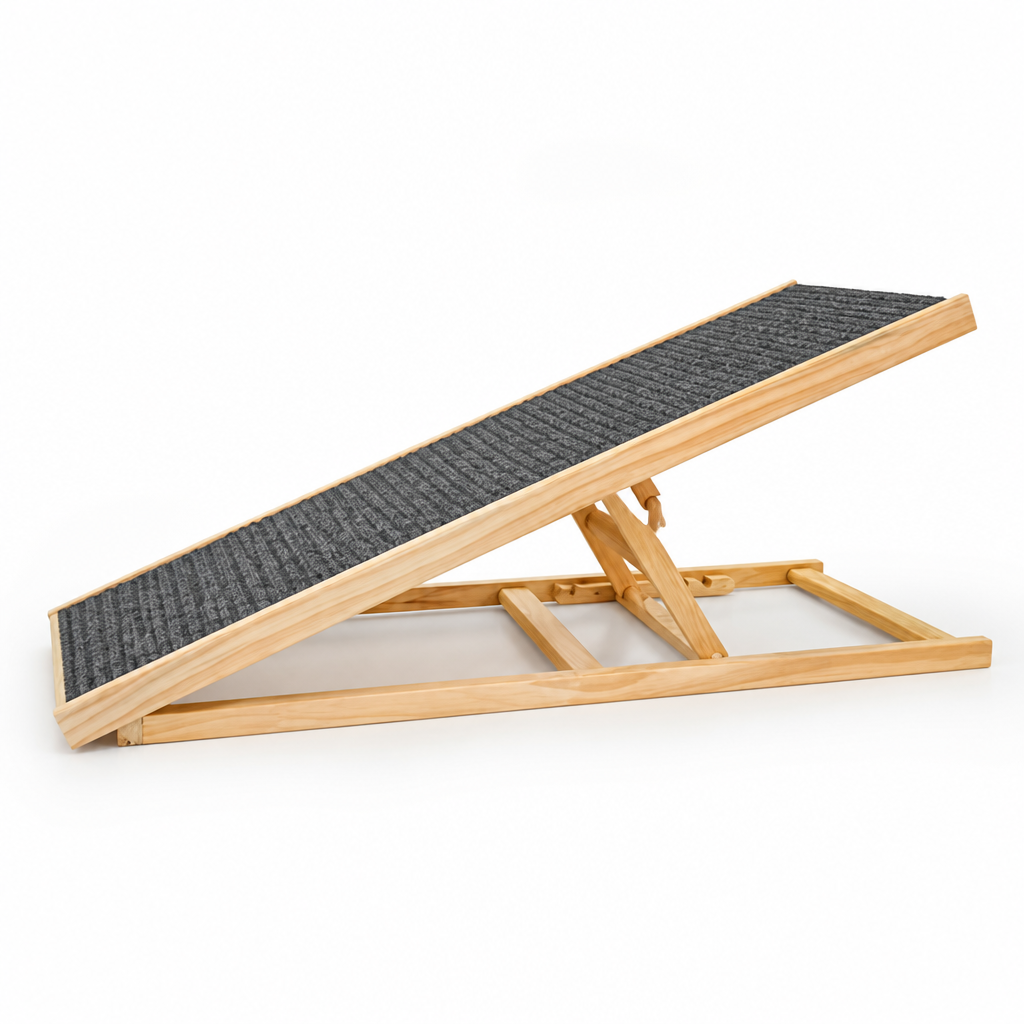 Foldable Height-Adjustable Non-Slip Pet Stairs
