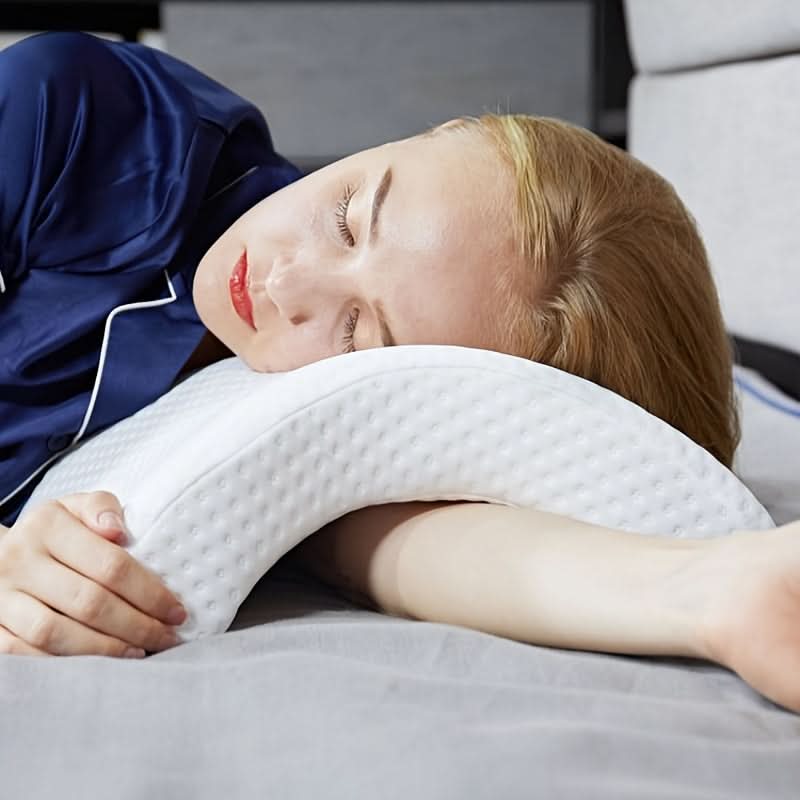 Couple's Sleep Pillow with Memory Foam for Arm Support