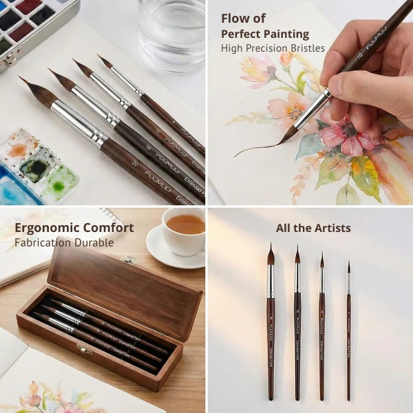 LumeArt™ Brush Sets — Unleash Flawless Control to Paint Your Passion Without Limits