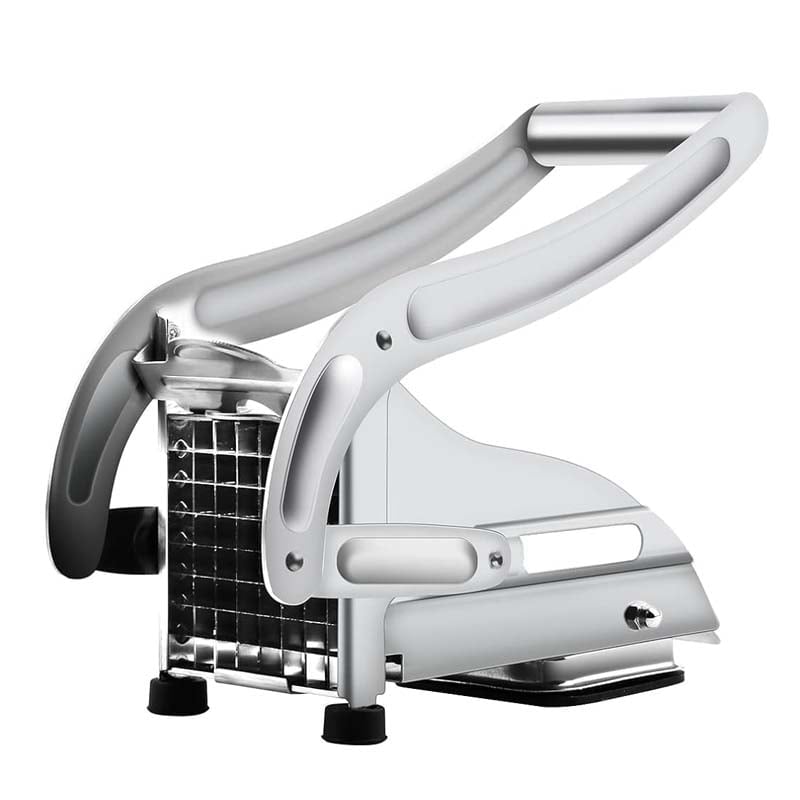 Stainless Steel French Fry Cutter with Changeable Cutting Grids