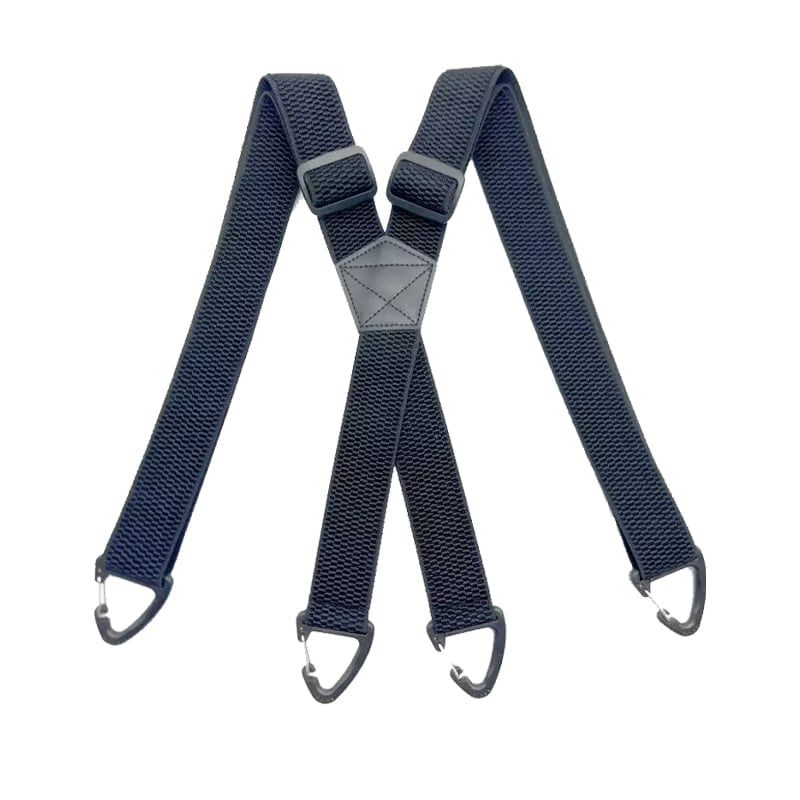 Adjustable Non-Slip Suspenders with Four Clips