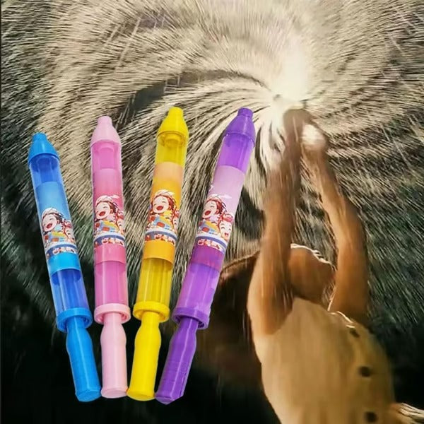 Outdoor Fun Water Blaster with Fireworks Spray Design