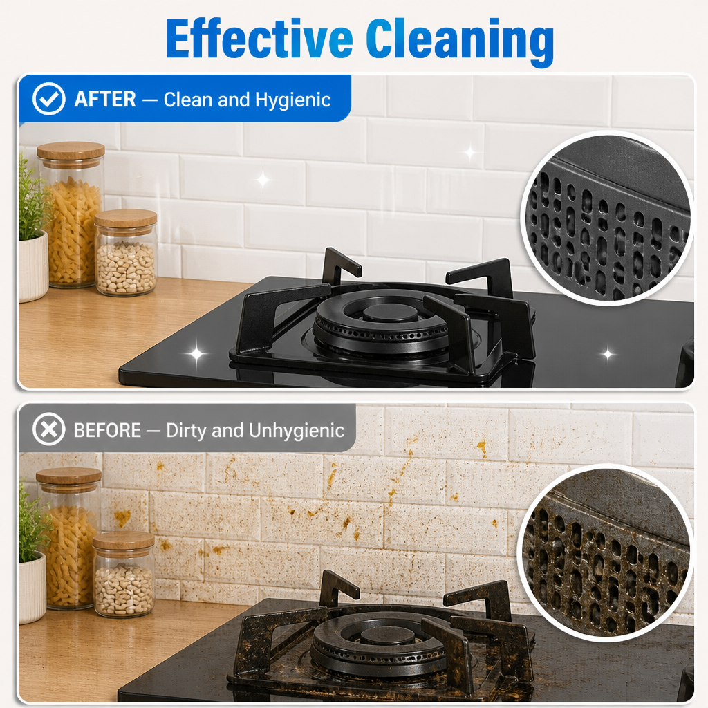 VaporaClean™ — Dissolve Stubborn Grease and Eliminate Germs Using 221°F Chemical-Free Steam