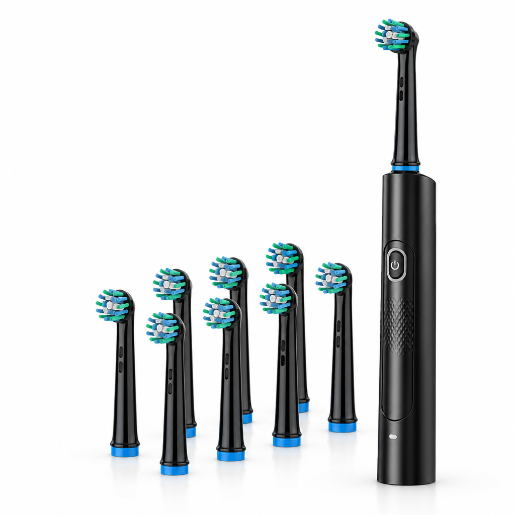 6D Rotating USB-Rechargeable Waterproof Electric Toothbrush
