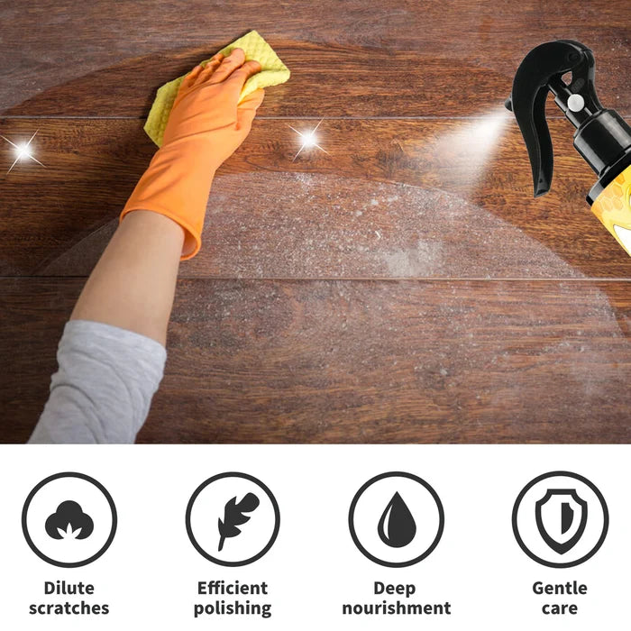 Natural Surface Care Spray with Beeswax for Wood Maintenance