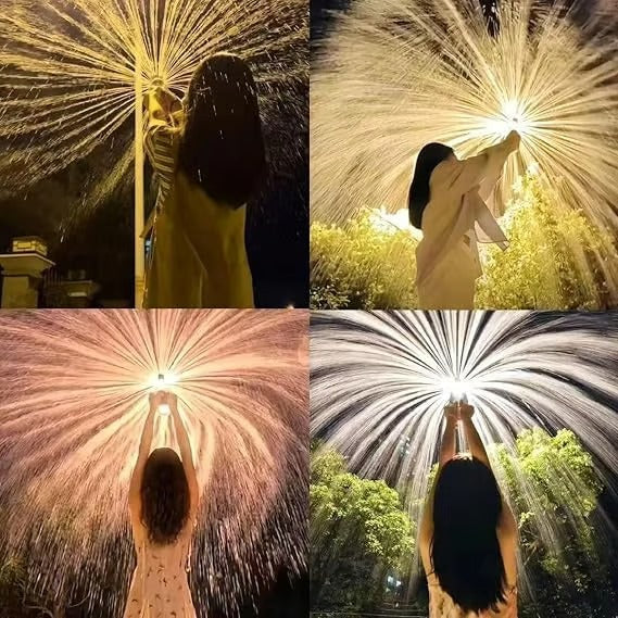 Outdoor Fun Water Blaster with Fireworks Spray Design