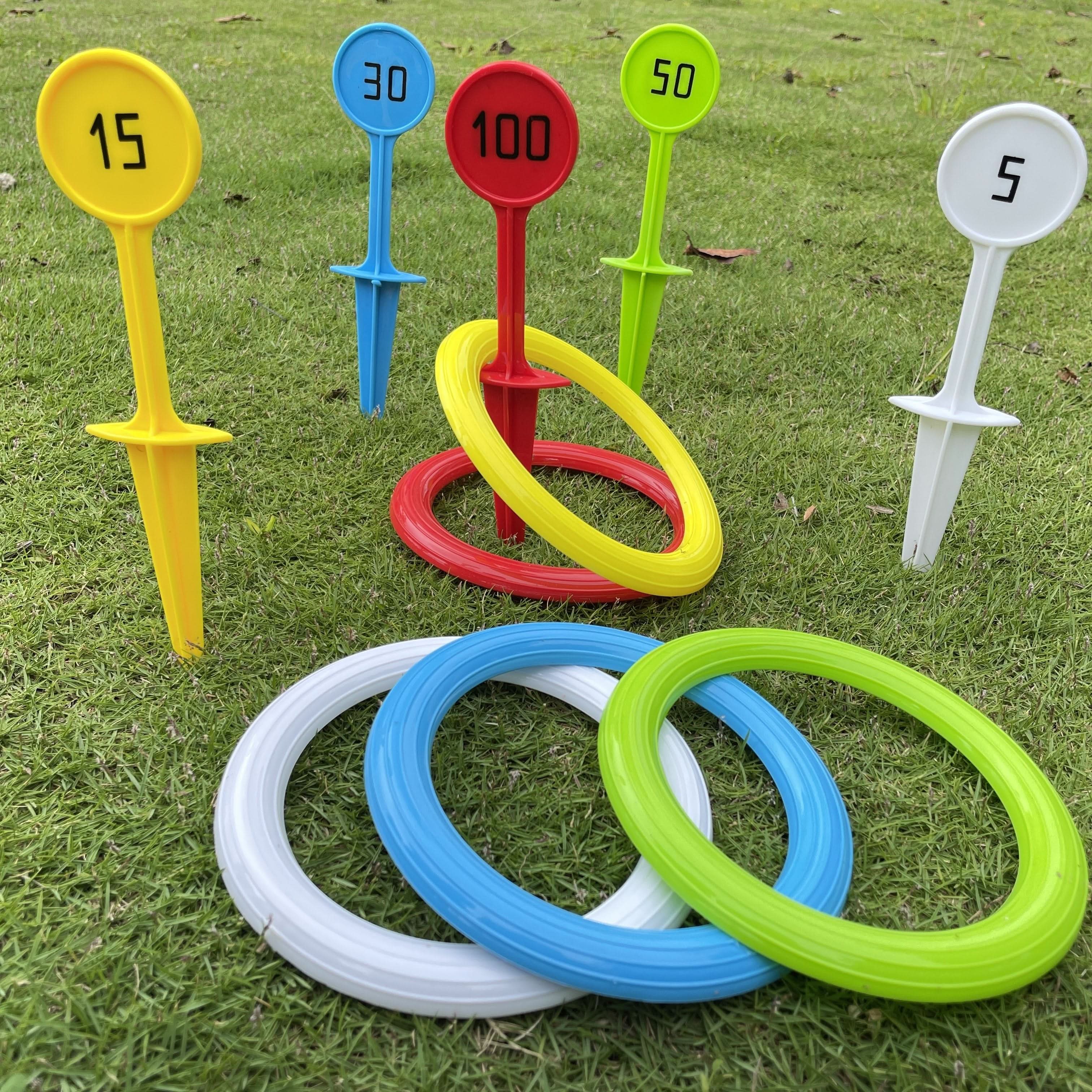 Colorful Rainbow Toss Game for Family Fun and Entertainment