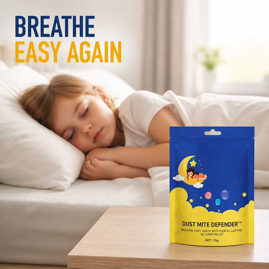Dust Mite Defender™ — Breathe Easy Again with Gentle, Lasting Allergy Relief