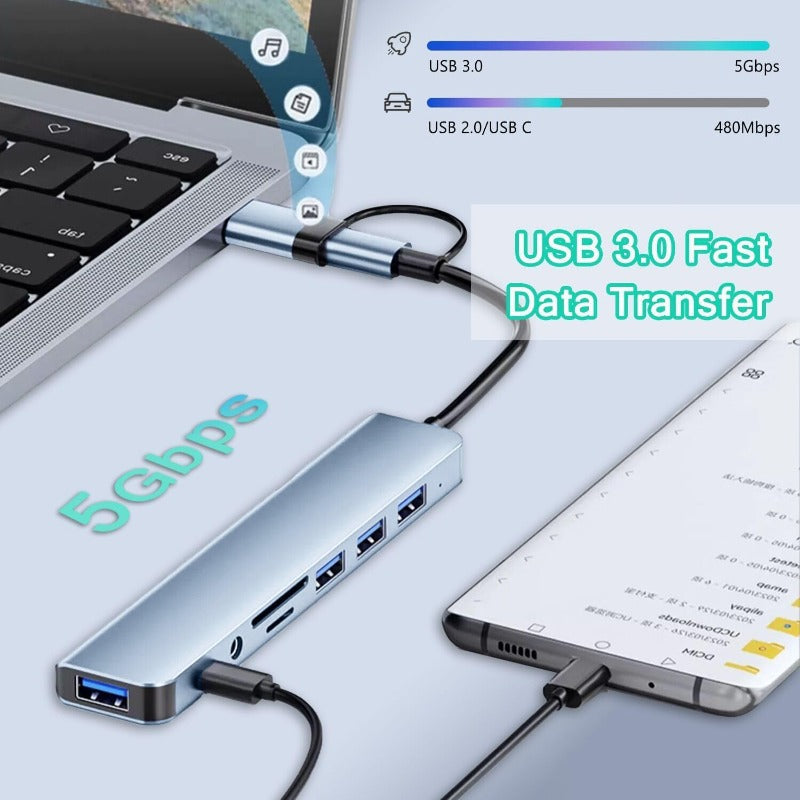 NexusHub™ — Instantly Command Your Workspace with Lightning-Fast Power and Unbreakable Connection