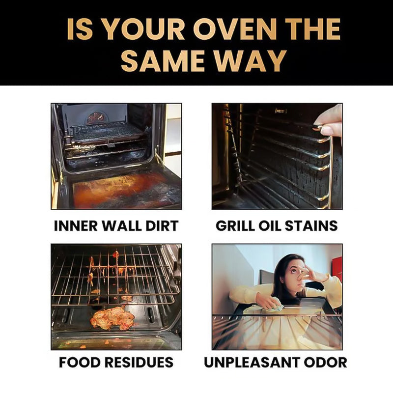 FlareFix™ Oven & Grill Reviver — Effortless Grease-Melting Power That Brings Your Kitchen Back to Life