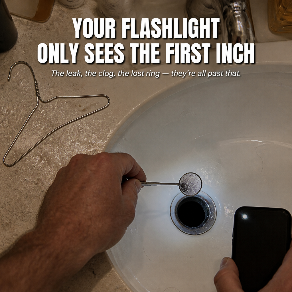AquaScope™ — Inspect Inside Walls, Pipes & Engines Without Breaking Them Open