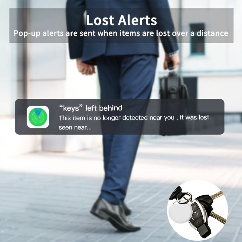 4-Pack Smart Tracker for Finding Keys, Wallets, and Luggage