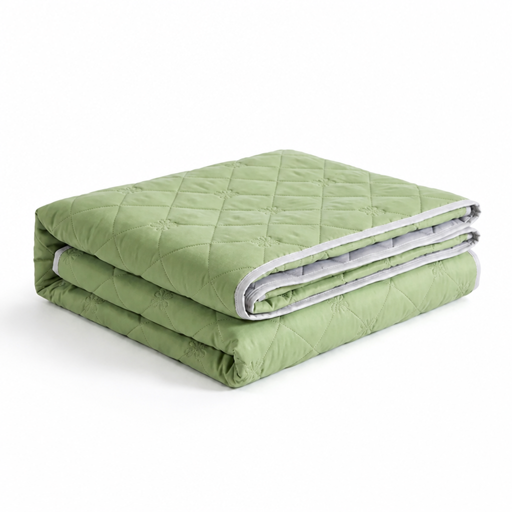 Breathable Cooling Diamond-Quilted Blanket