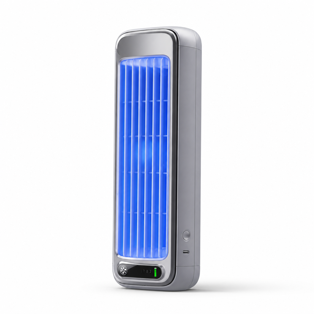 Ultra-Quiet Rechargeable Bladeless Air Cooler