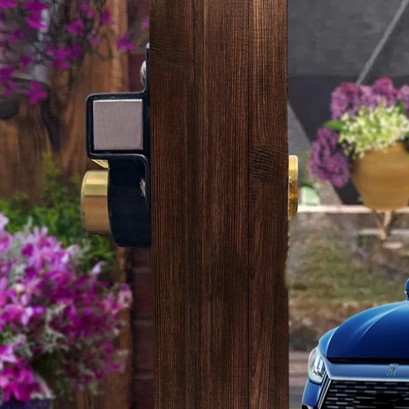 Gate Lock with Key | Rust-Resistant | Spring Bolt | GateSecure