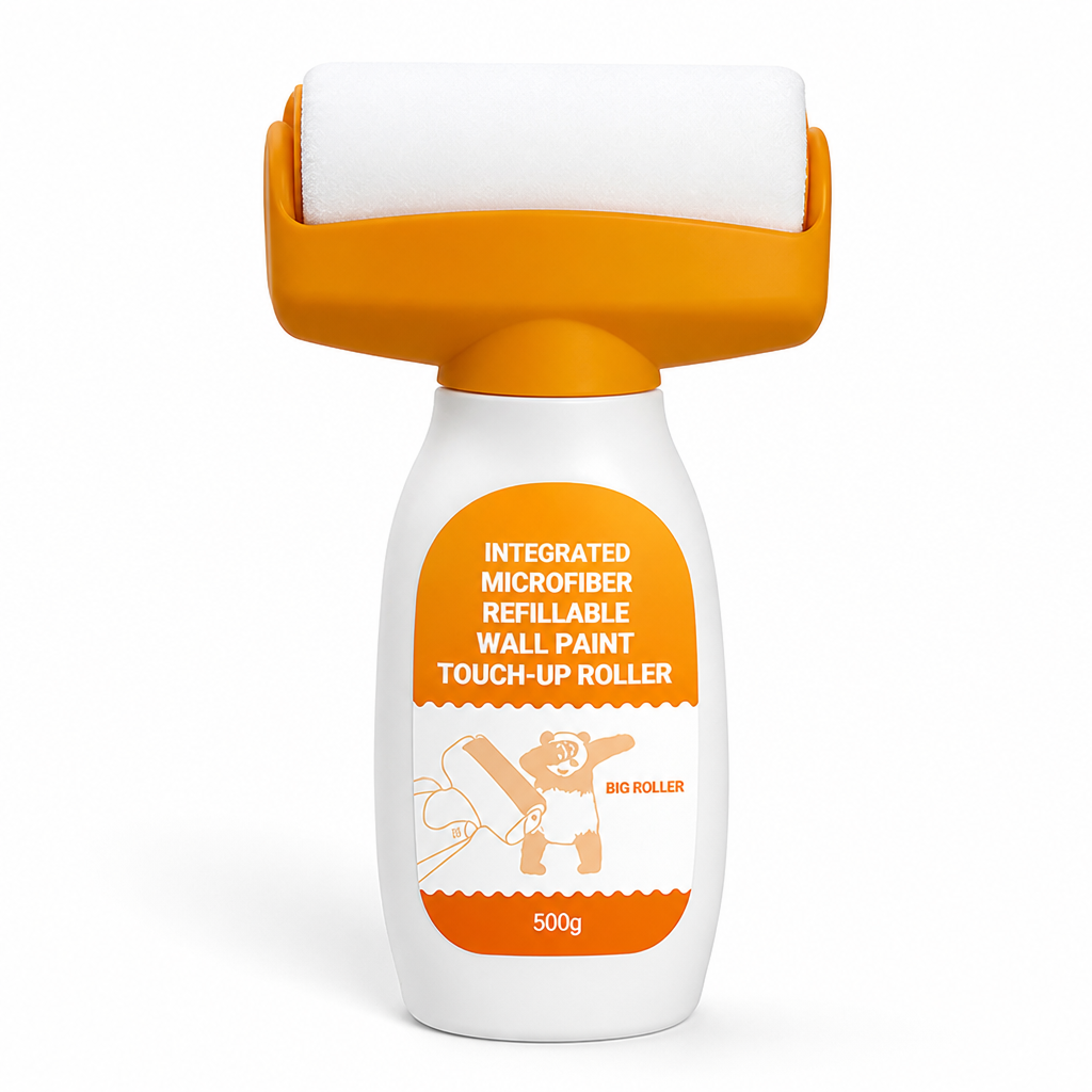 Integrated Microfiber Refillable Wall Paint Touch-Up Roller