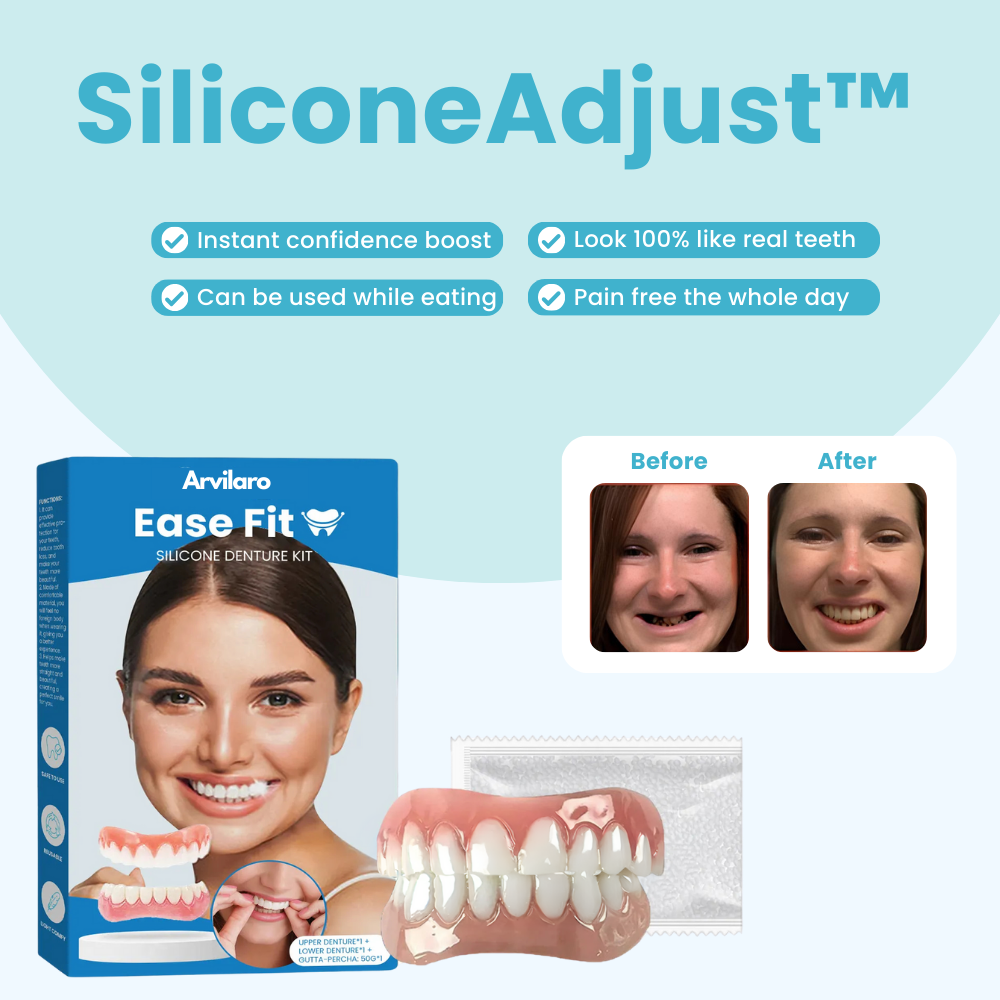 FlexiFitPro™ — Experience All-Day Denture Comfort That Feels Like You