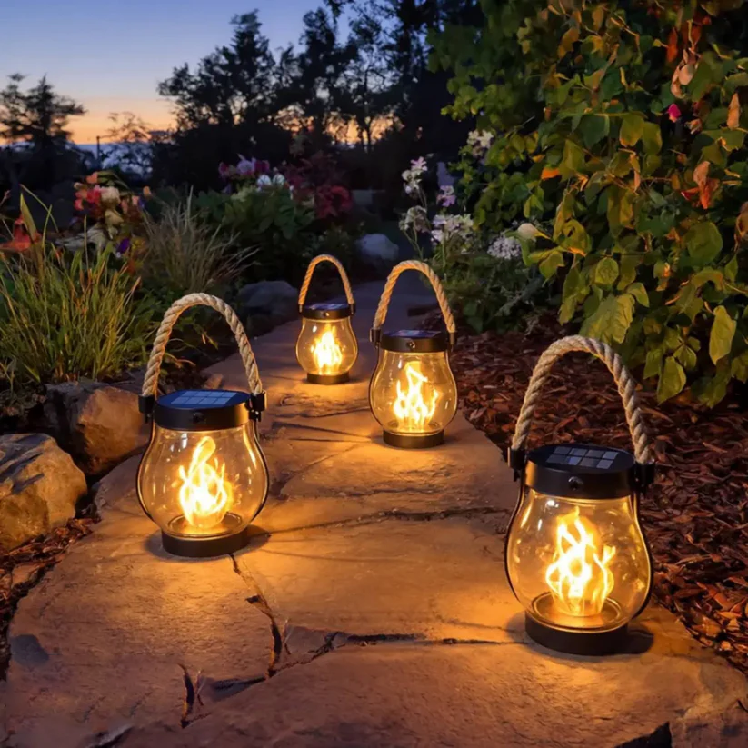 EmberLux™ — Ignite Cozy Nights with Safe, Stunning Solar Flame Glow