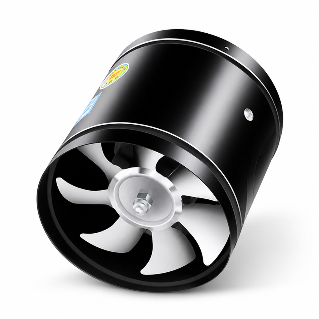 Quiet 7-Blade Enclosed Copper Motor Exhaust Fan