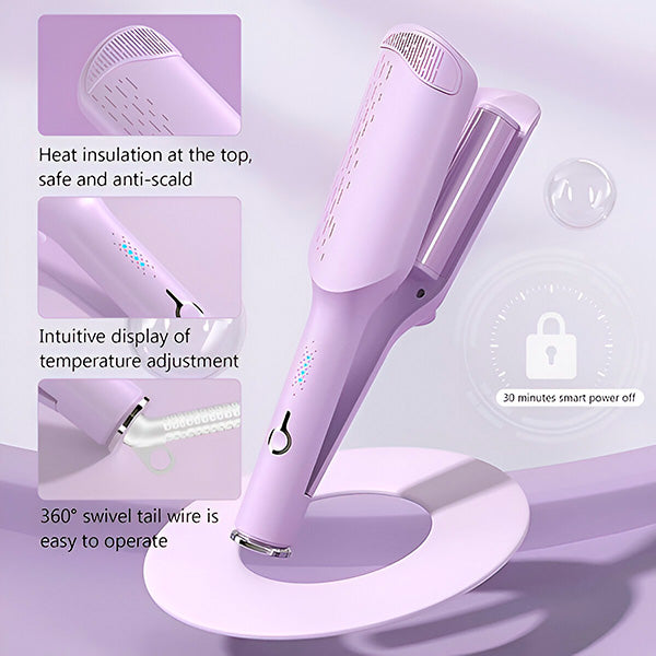 VelaCurl™ — Effortless, All-Day Glam Waves That Protect and Shine