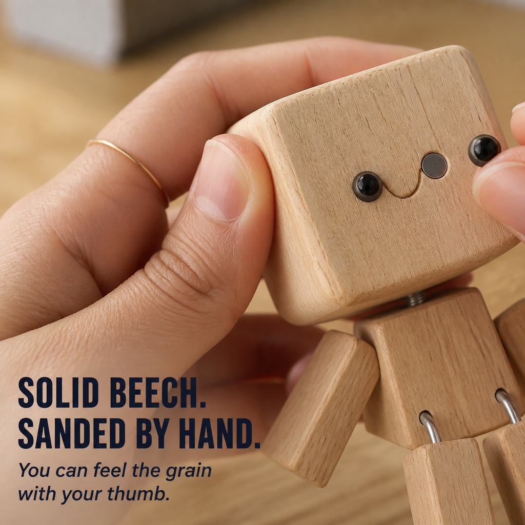 WoodMuse™ — Park a Handcrafted Wooden Pal That Sways With Every Ride