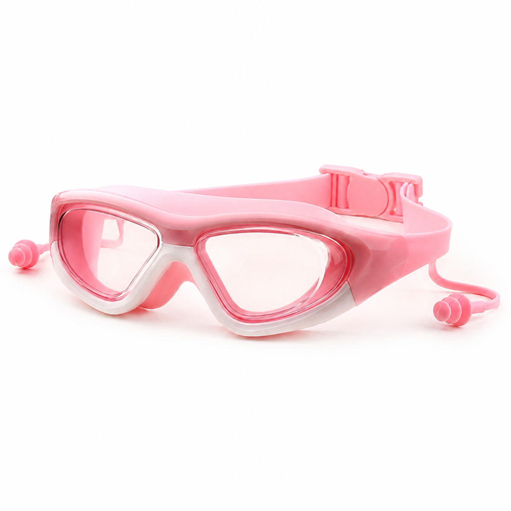 Anti-Fog & UV Protection Adjustable Strap Swim Goggles