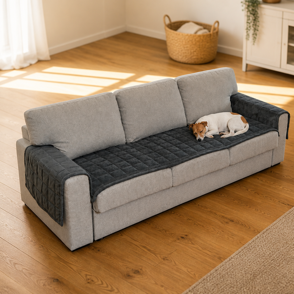FurHaven™ Shield — Keep Your Sofa Pristine and Your Pup Blissfully Cozy
