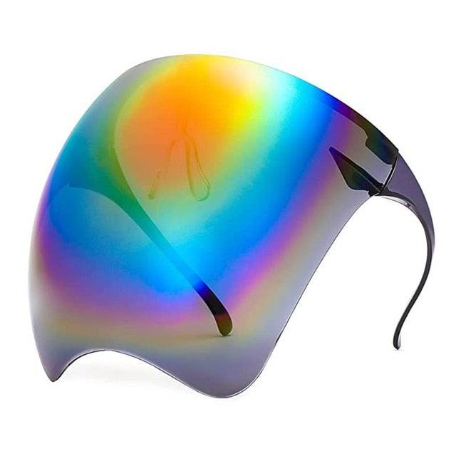 Large UV Protection Face Shield Sunglasses for Outdoor Activities