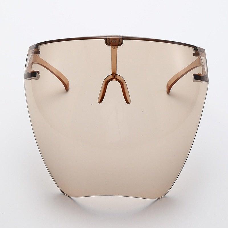 Large UV Protection Face Shield Sunglasses for Outdoor Activities