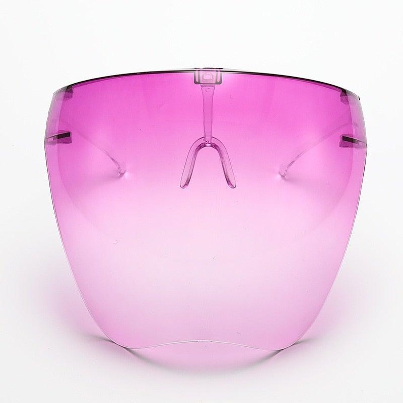 Large UV Protection Face Shield Sunglasses for Outdoor Activities