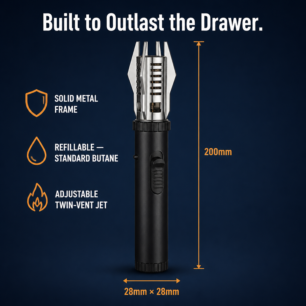 BlazeForce™ — Ignite Anything in All Conditions With a Single Steady Jet Flame