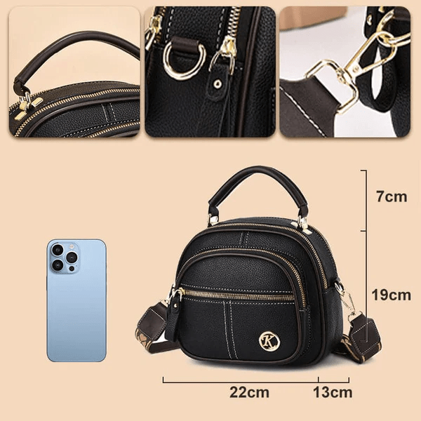 Ariselle™ Leather Crossbody — Effortless Style That Powers Your Every Move