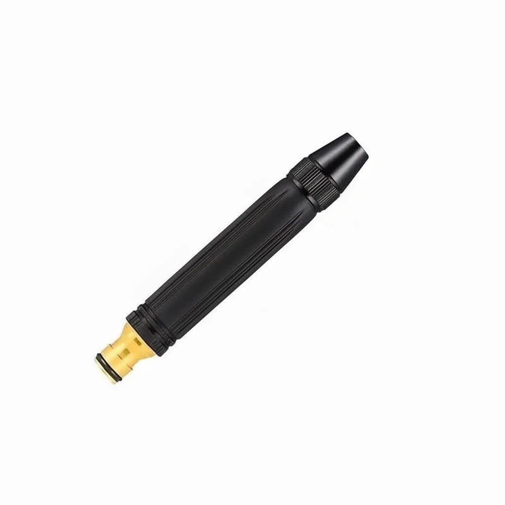 Multi-Pattern Trigger Lock Garden Hose Nozzle with Adjustable Spray