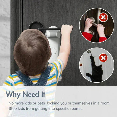 Child Safety Lock with Self-Adhesive Design – No Tools or Drilling Required