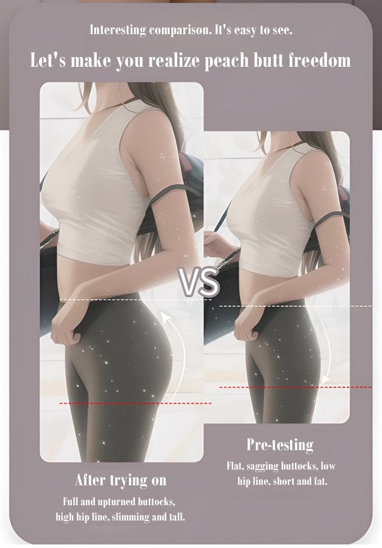 High-Waisted Shapewear Shorts with Padded Bottom - Breathable & Discreet