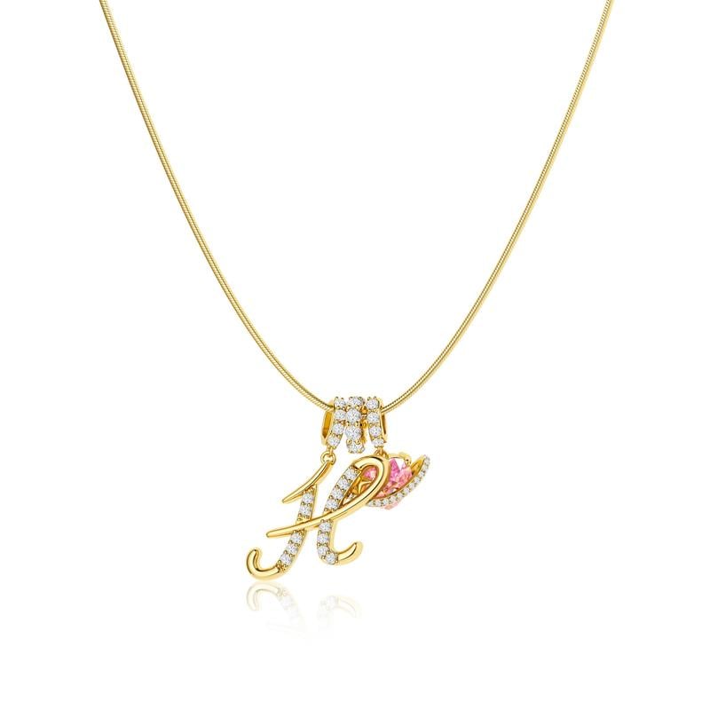 LuminaCharm™ 3-Layer Initial Pendant Necklace — Carry Your Unique Story with Effortless Glam and Confidence