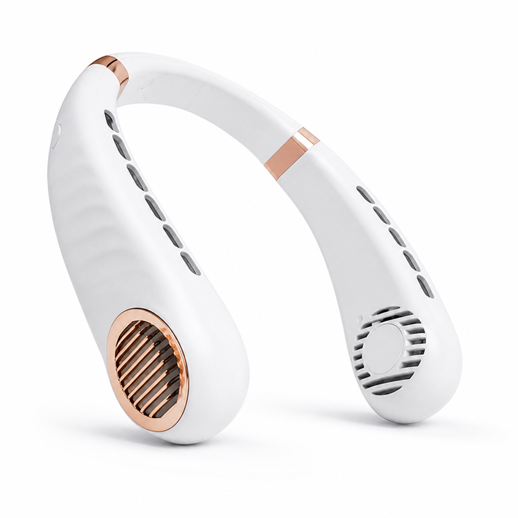 Wearable Leafless USB Rechargeable Neck Fan