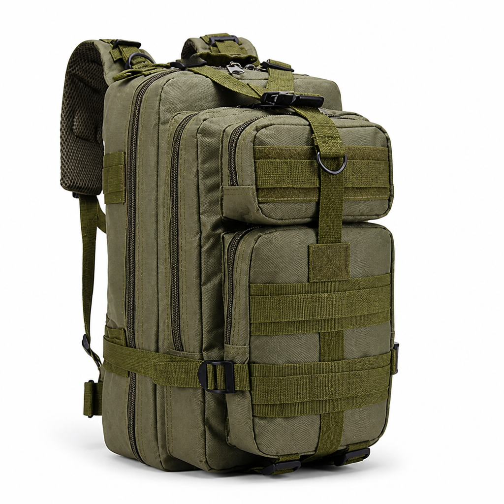 Water-Repellent MOLLE Emergency Backpack (20L)