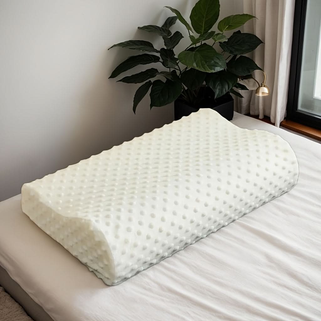 Gentle Neck and Head Support Pillow with Slow Rebound Foam