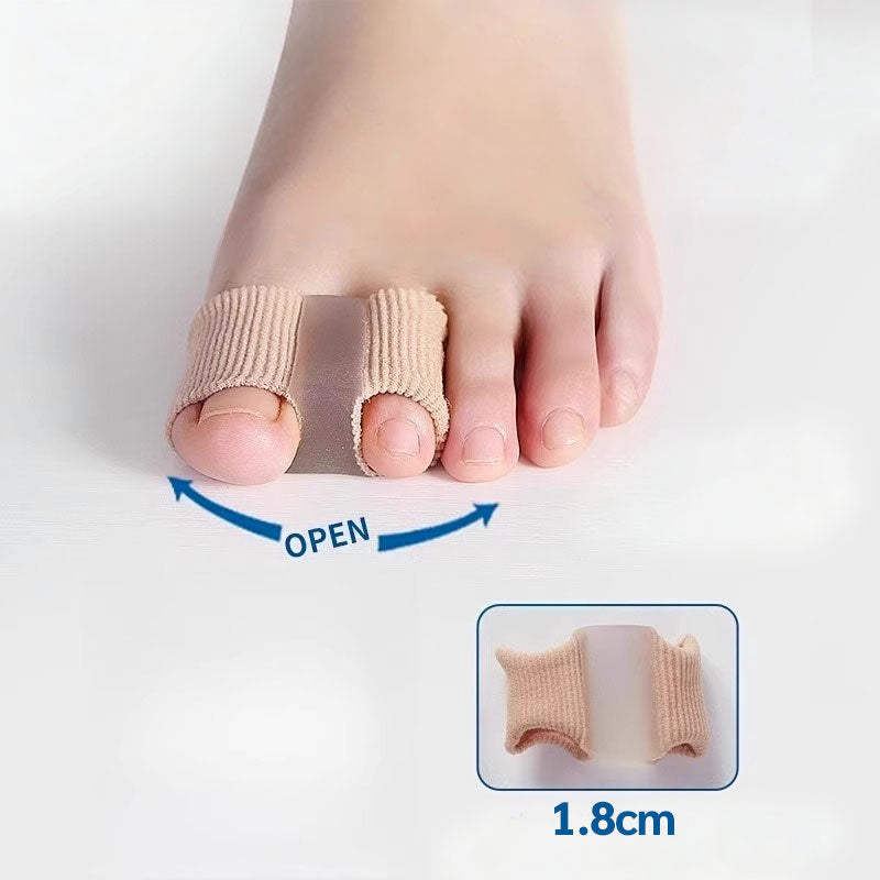 Soft Padded Set for Toe Separation and Ball Cushioning