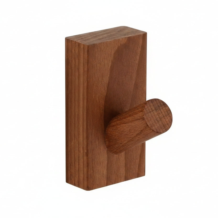 Nordic Style Wooden Wall Hook for Home Decor